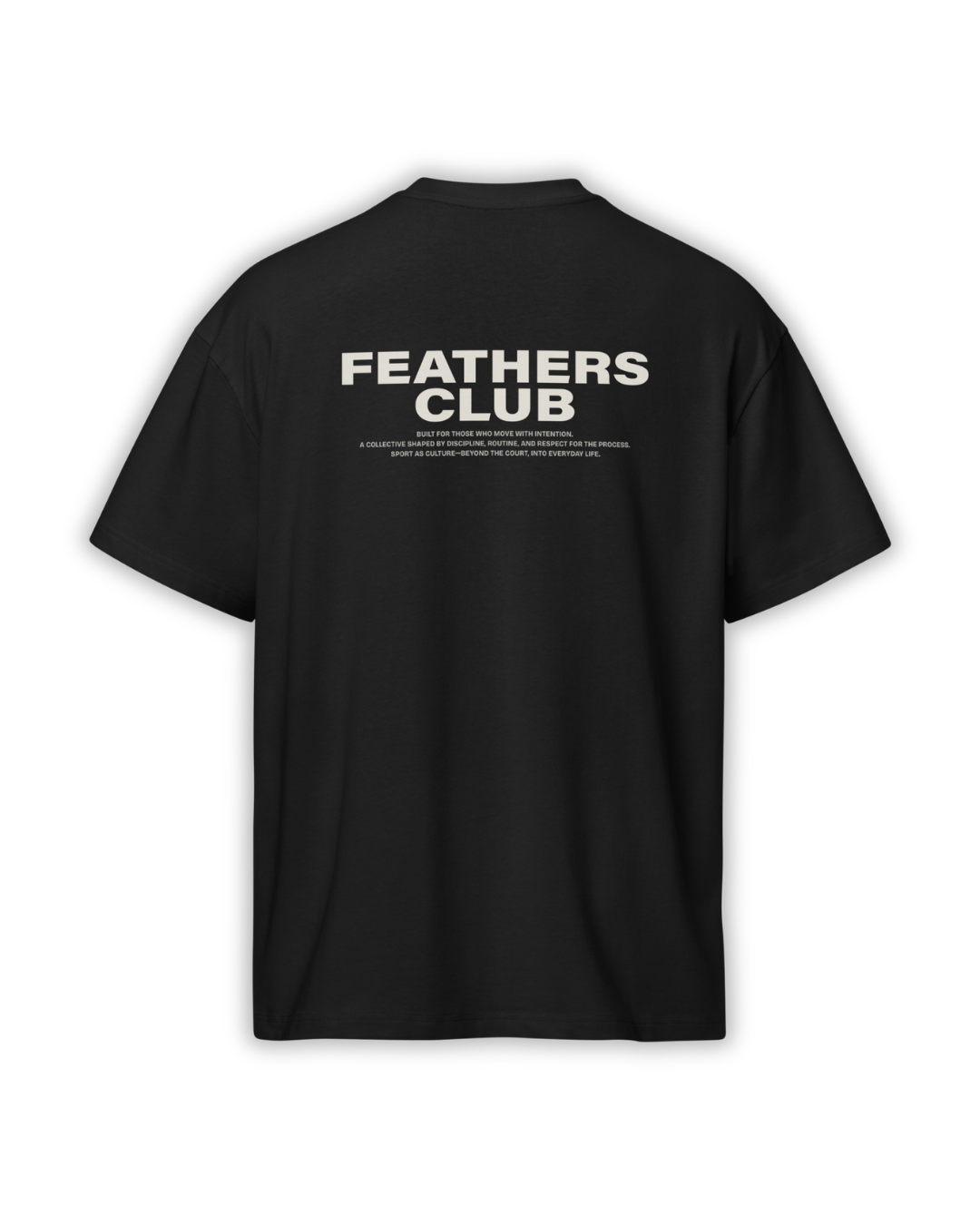 Oversized Identity Tee – Black