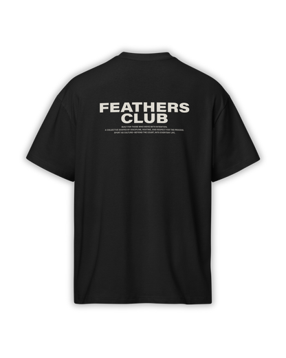 Oversized Identity Tee – Black