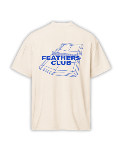 Oversized Wavy Tee – Vintage White