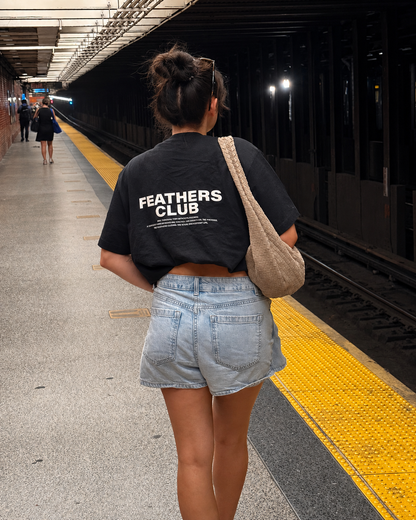 Oversized Identity Tee – Black