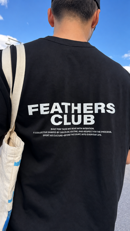 Oversized Identity Tee – Black