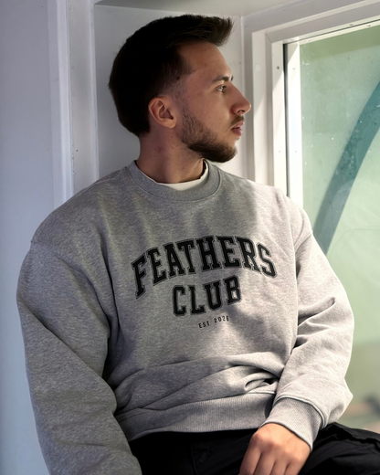 Oversized Varsity Crewneck